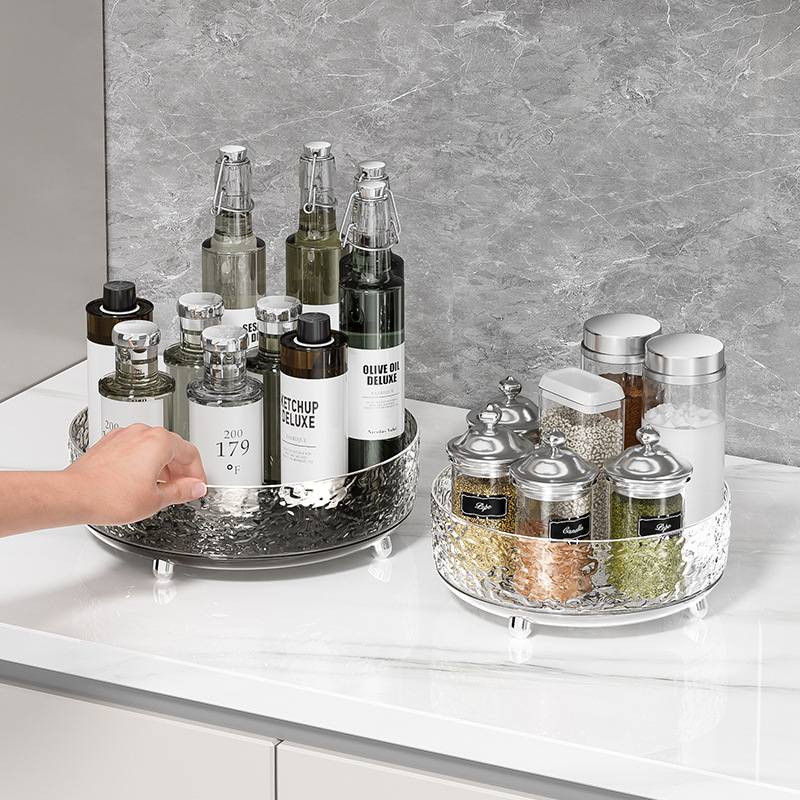 Glacier Pattern 360° Rotated Multipurpose Makeup Bottle Storage Box