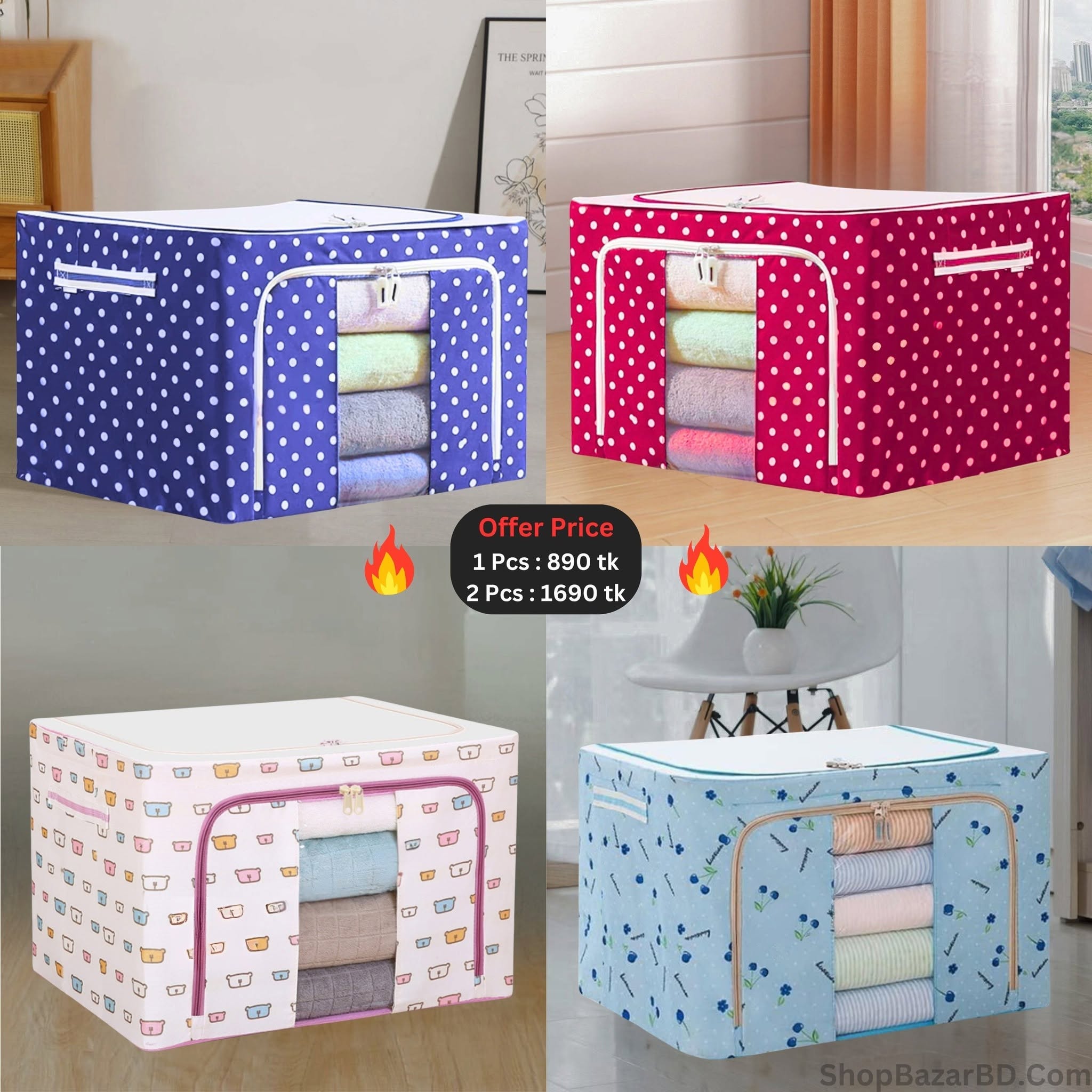 Premium Oxford Quilt Storage Bag