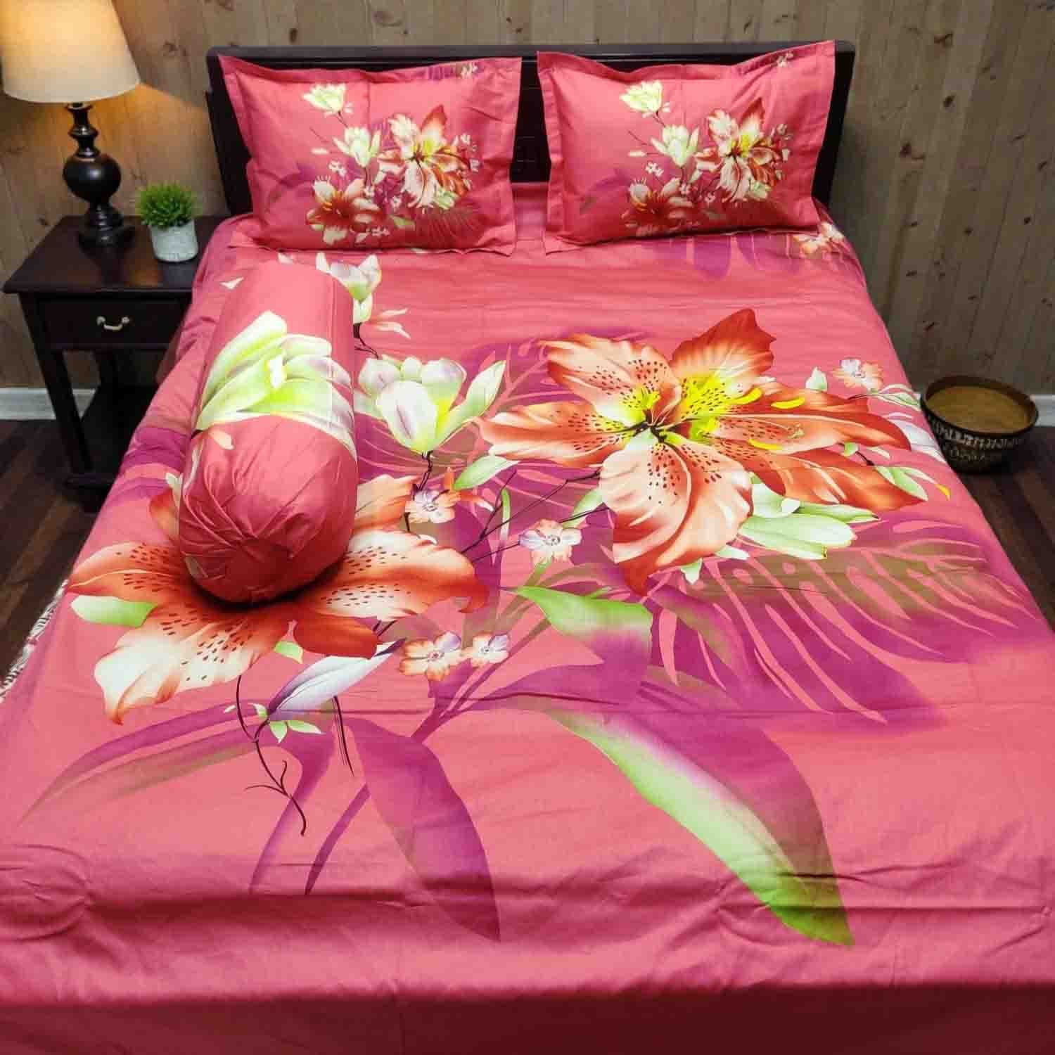 প্যানেল কটনের চাদর (কোল কভার সহ)