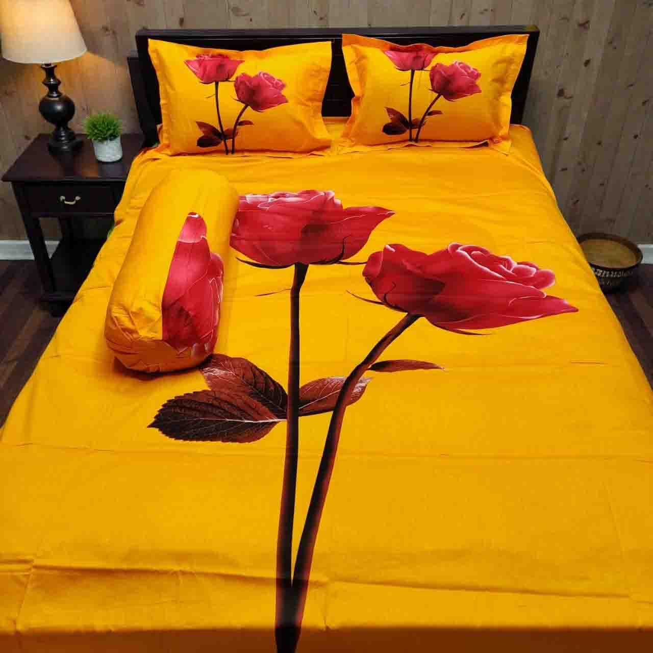 প্যানেল কটনের চাদর (কোল কভার সহ)