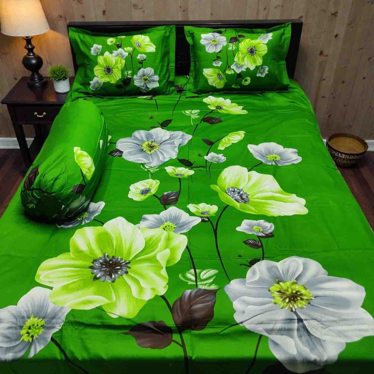 প্যানেল কটনের চাদর (কোল কভার সহ)