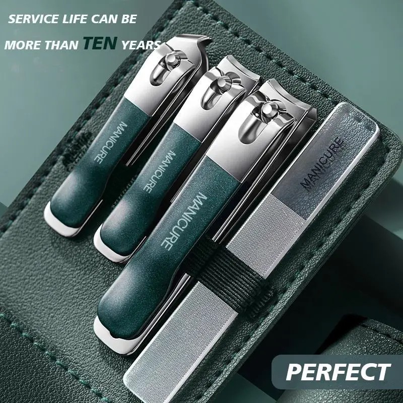4Pcs Portable Manicure nail clipper set