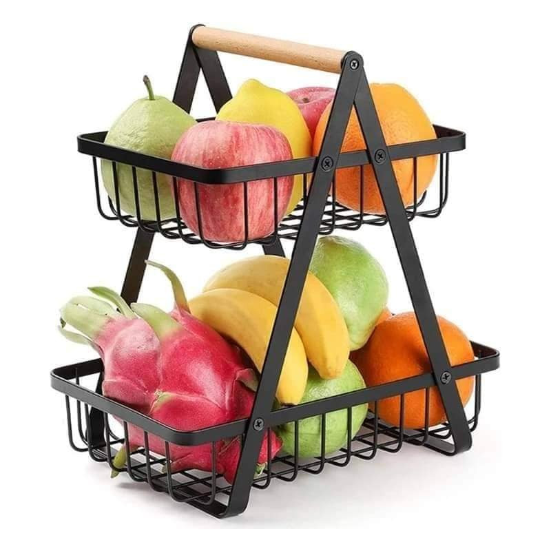 2 Layer Fruit Storage Basket