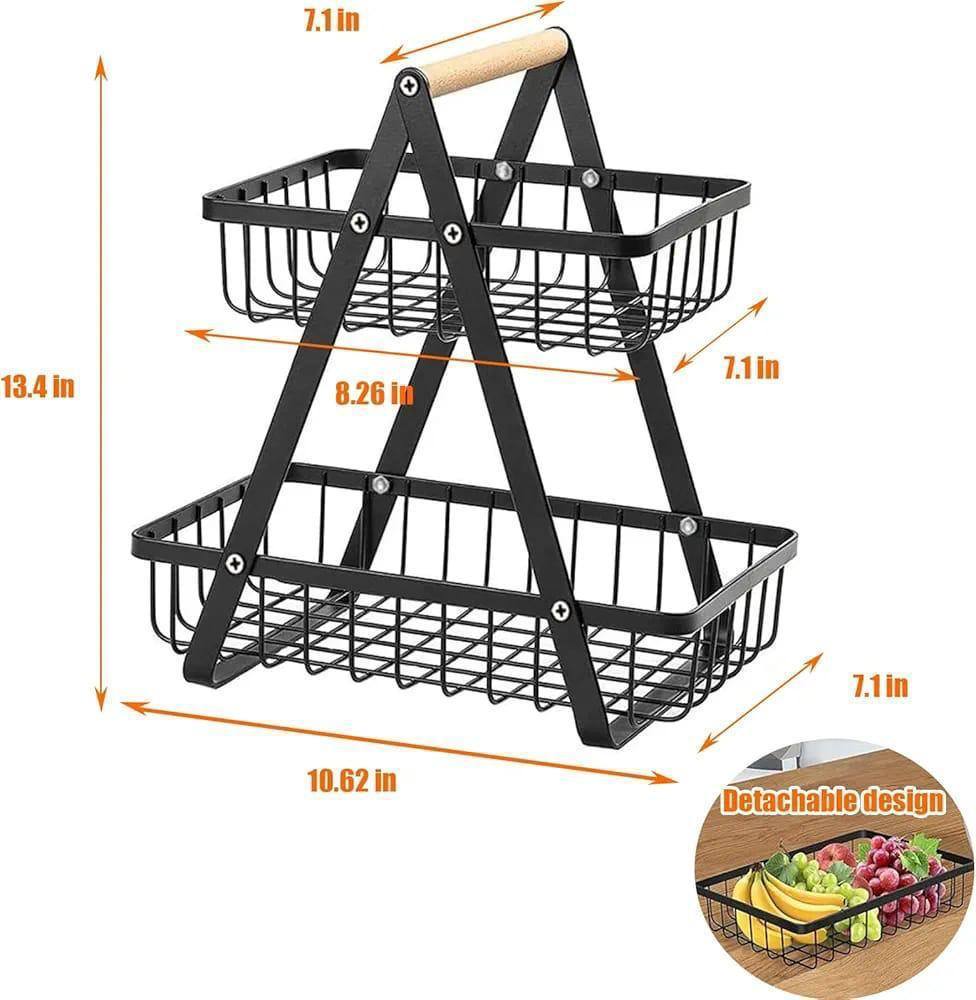 2 Layer Fruit Storage Basket