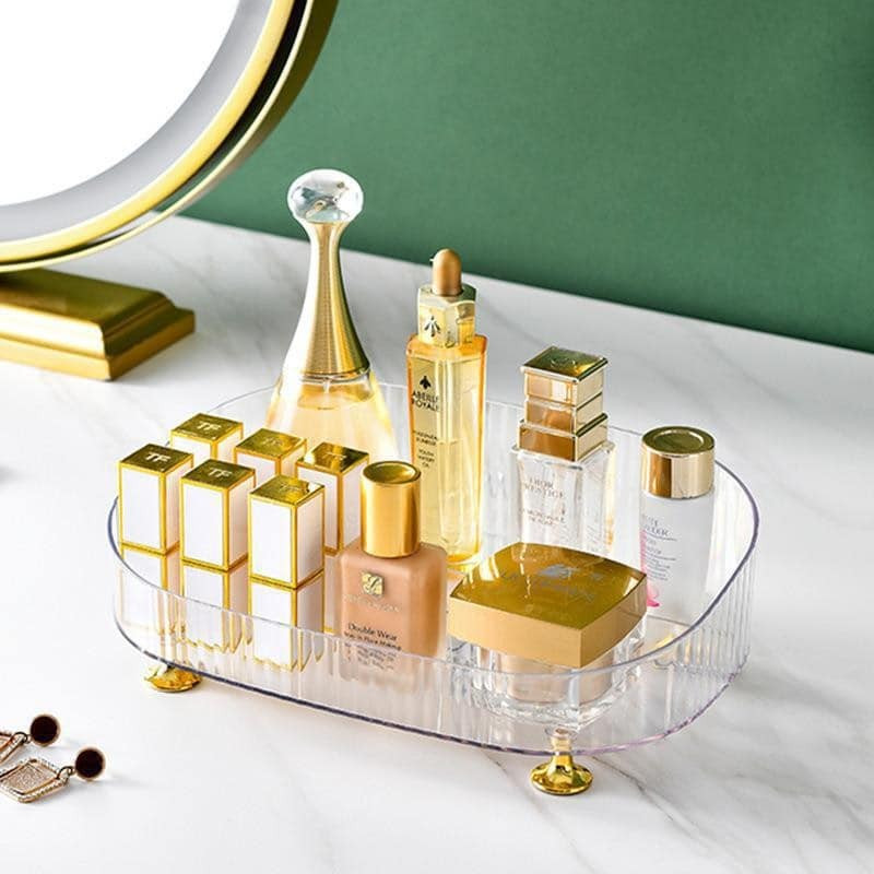 Makeup Perfume Tray and Bathroom Storage