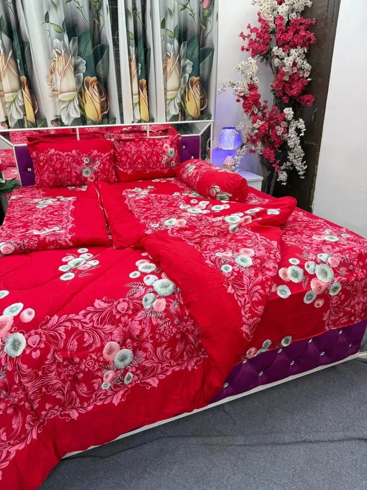 লাক্সারি প্রিমিয়াম ৫ পিস কম্ফর্টার সেট