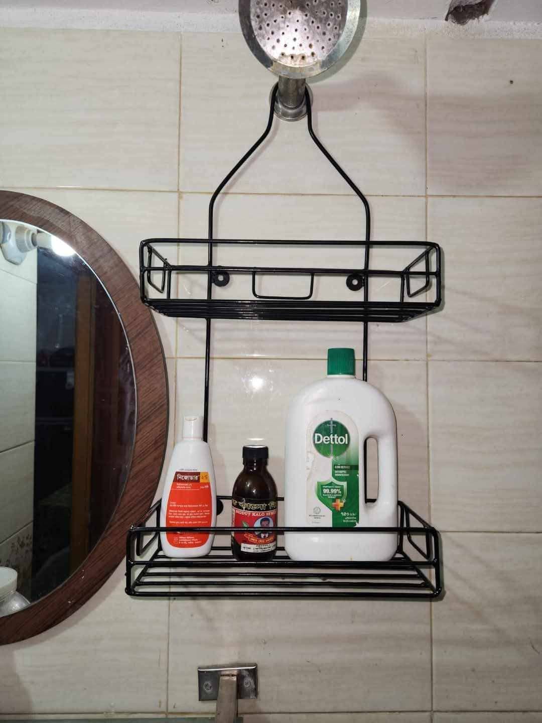 2 Layer Multi-purpose Shower Rack